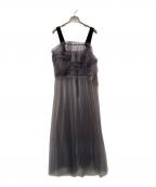 RAY BEAMS×Chika Kisadaレイ ビームス×チカ キサダ）の古着「チュール フリル ワンピース」｜グレー