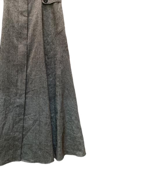 allureville（アルアバイル）allureville (アルアバイル) otonaMUSE (オトナミューズ) コラボシックツイードサロペットドレス グレー サイズ:1 未使用品の古着・服飾アイテム