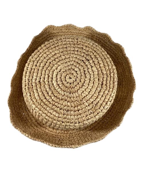 rabanne（ラバンヌ）rabanne (ラバンヌ) デコラティブ サンハット ナチュラルの古着・服飾アイテム