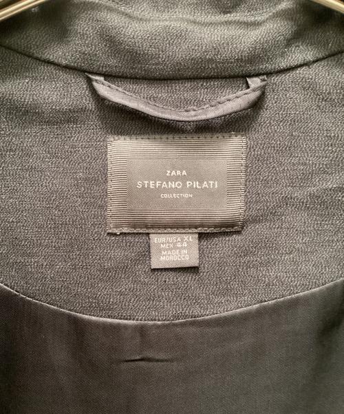 ZARA（ザラ）ZARA (ザラ) Stefano Pilati ボクシーフィットジャケット グレー サイズ:XLの古着・服飾アイテム