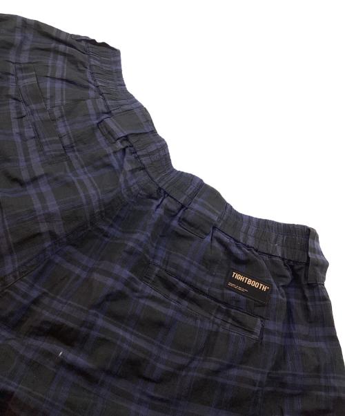TIGHTBOOTH PRODUCTION（タイトブースプロダクション）TIGHTBOOTH PRODUCTION (タイトブースプロダクション) チェックバルーンパンツ ネイビー×ブラック サイズ:Lの古着・服飾アイテム