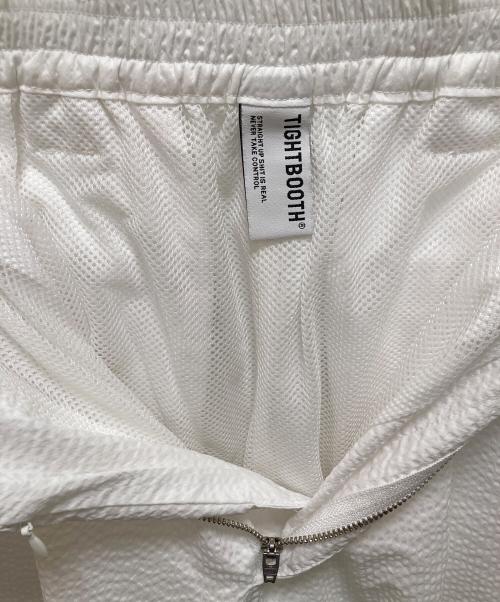 TIGHTBOOTH PRODUCTION（タイトブースプロダクション）TIGHTBOOTH PRODUCTION (タイトブースプロダクション) シアサッカーバルーンパンツ ホワイト サイズ:Lの古着・服飾アイテム