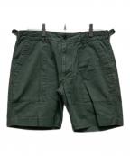 Engineered Garmentsエンジニアドガーメンツ）の古着「リップストップファティーグショーツ」｜オリーブ