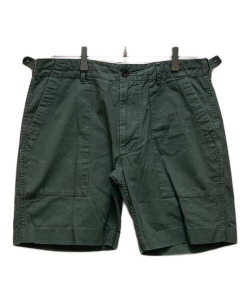 Engineered Garments（エンジニアドガーメンツ）Engineered Garments (エンジニアードガーメンツ) リップストップファティーグショーツ オリーブ サイズ:XSの古着・服飾アイテム