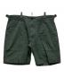 Engineered Garments（エンジニアードガーメンツ）の古着「リップストップファティーグショーツ」｜オリーブ