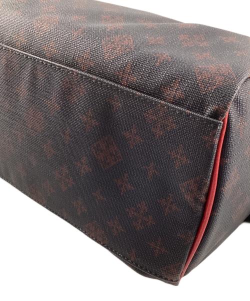 russet（ラシット）russet (ラシット) ニュークラシック 2WAYミニボストンバッグ ネイビー×レッドの古着・服飾アイテム