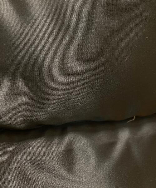 Rocky Mountain FeatherBed（ロッキーマウンテンフェザーベッド）Rocky Mountain FeatherBed (ロッキーマウンテンフェザーベッド) PORTER (ポーター) BEAMS (ビームス) コラボタンカー ヨークレザーダウンベスト ブラック サイズ:36の古着・服飾アイテム