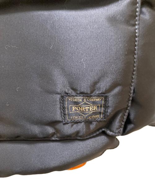 Rocky Mountain FeatherBed（ロッキーマウンテンフェザーベッド）Rocky Mountain FeatherBed (ロッキーマウンテンフェザーベッド) PORTER (ポーター) BEAMS (ビームス) コラボタンカー ヨークレザーダウンベスト ブラック サイズ:36の古着・服飾アイテム