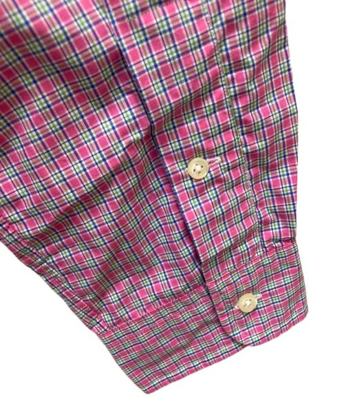 POLO RALPH LAUREN（ポロ・ラルフローレン）POLO RALPH LAUREN (ポロ・ラルフローレン) チェックBDシャツ ピンク サイズ:M 未使用品の古着・服飾アイテム