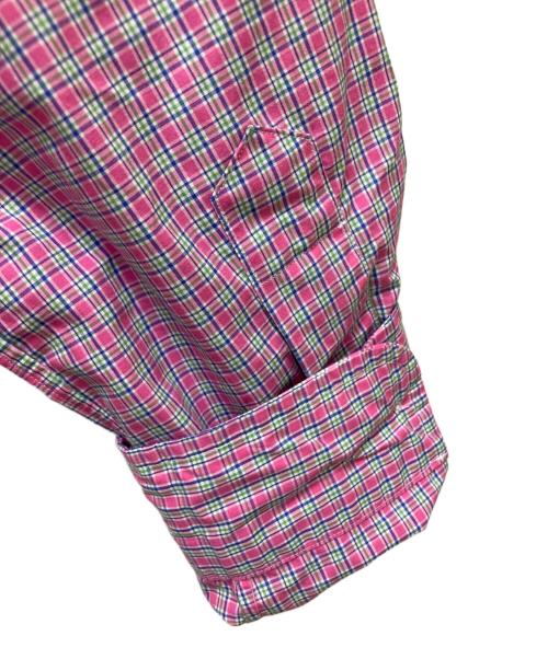 POLO RALPH LAUREN（ポロ・ラルフローレン）POLO RALPH LAUREN (ポロ・ラルフローレン) チェックBDシャツ ピンク サイズ:M 未使用品の古着・服飾アイテム