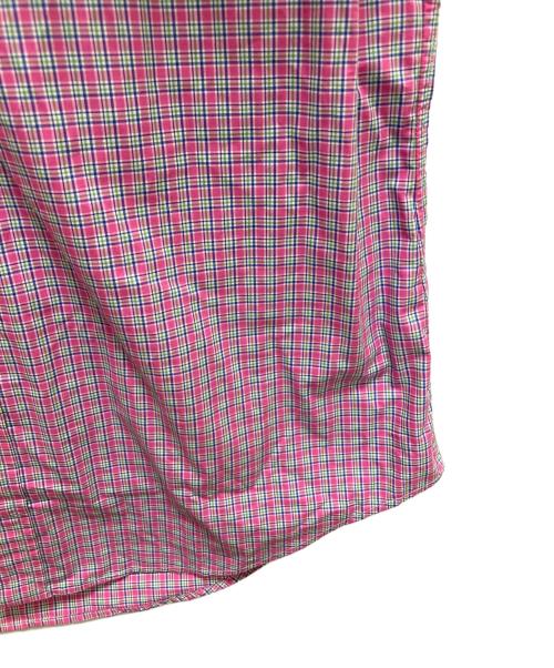 POLO RALPH LAUREN（ポロ・ラルフローレン）POLO RALPH LAUREN (ポロ・ラルフローレン) チェックBDシャツ ピンク サイズ:M 未使用品の古着・服飾アイテム