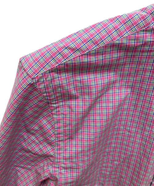 POLO RALPH LAUREN（ポロ・ラルフローレン）POLO RALPH LAUREN (ポロ・ラルフローレン) チェックBDシャツ ピンク サイズ:M 未使用品の古着・服飾アイテム