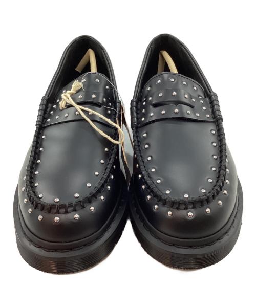 SUPREME（シュプリーム）SUPREME (シュプリーム) Dr.Martens (ドクターマーチン) コラボスタッズ ペントン ローファー ブラック サイズ:UK 8 未使用品の古着・服飾アイテム
