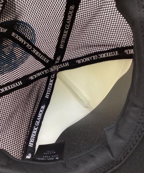 Hysteric Glamour（ヒステリックグラマー）Hysteric Glamour (ヒステリックグラマー) HYSTERIC UNLIMITED メッシュキャップ ホワイト×ブラック 未使用品の古着・服飾アイテム