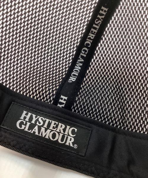 Hysteric Glamour（ヒステリックグラマー）Hysteric Glamour (ヒステリックグラマー) HYSTERIC UNLIMITED メッシュキャップ ホワイト×ブラック 未使用品の古着・服飾アイテム
