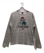 THE NORTH FACEザ ノース フェイス）の古着「プリントサーマルカットソー」｜グレー