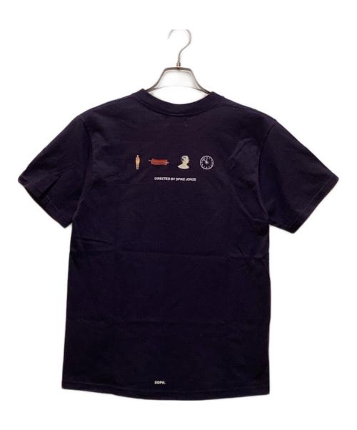 SOPH.（ソフ）SOPH. (ソフ) ムービープリントTシャツ ネイビー サイズ:Mの古着・服飾アイテム
