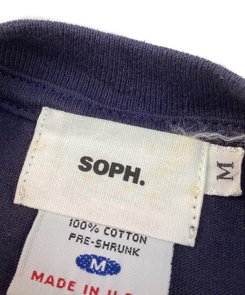 SOPH.（ソフ）SOPH. (ソフ) ムービープリントTシャツ ネイビー サイズ:Mの古着・服飾アイテム