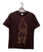 NUMBER (N)INEナンバーナイン）の古着「プリントTシャツ」｜ブラウン