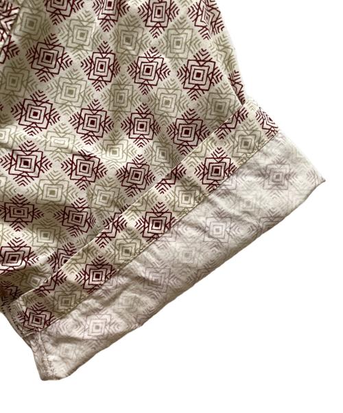 stussy（ステューシー）stussy (ステューシー) 90s 総柄オープンカラーシャツ ベージュ サイズ:Lの古着・服飾アイテム