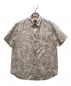 stussyステューシー）の古着「総柄シャツ」｜ベージュ