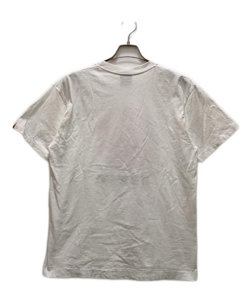 A BATHING APE（ア ベイシング エイプ）A BATHING APE (ア ベイシング エイプ) ベジタブルサルプリントTシャツ ホワイト サイズ:Lの古着・服飾アイテム