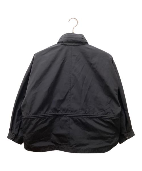 PLAIN PEOPLE（プレインピープル）PLAIN PEOPLE (プレインピープル) ミリタリーフーデットブルゾン ブラック サイズ:2の古着・服飾アイテム