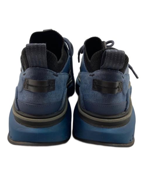 COLE HAAN（コールハーン）COLE HAAN (コールハーン) 5.ゼログランド ワーク スニーカー ブラック×ブルー サイズ:9Mの古着・服飾アイテム