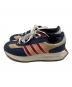 adidas (アディダス) レトロピー ローカットスニーカー ネイビー サイズ:27cm：5000円
