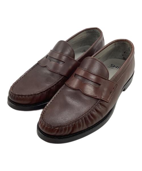 SHIPS（シップス）SHIPS (シップス) コインローファー ブラウン サイズ:7.5の古着・服飾アイテム