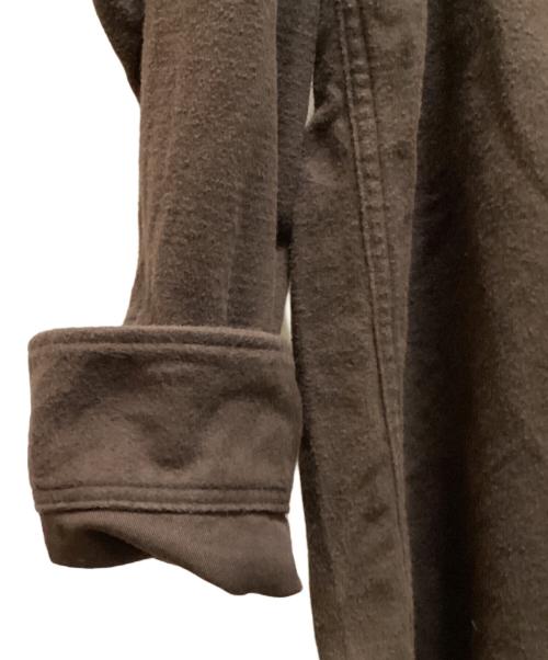 ANATOMICA（アナトミカ）ANATOMICA (アナトミカ) ビッグA シャモアワークシャツ ブラウン サイズ:15の古着・服飾アイテム
