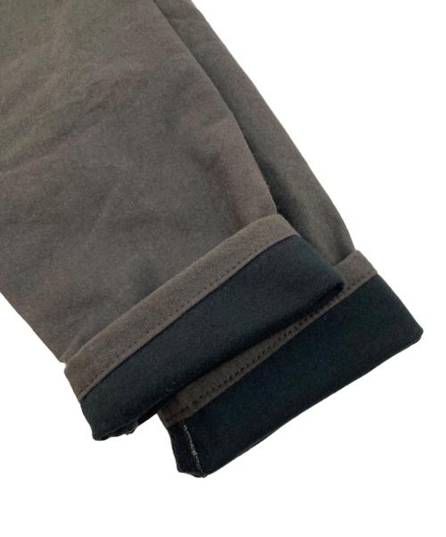 BAA COSTUME MFG（ビーエーエーコスチュームエムエフジー）BAA COSTUME MFG (ビーエーエーコスチュームエムエフジー) リメイクカットソー ブラック×ベージュ サイズ:FREEの古着・服飾アイテム