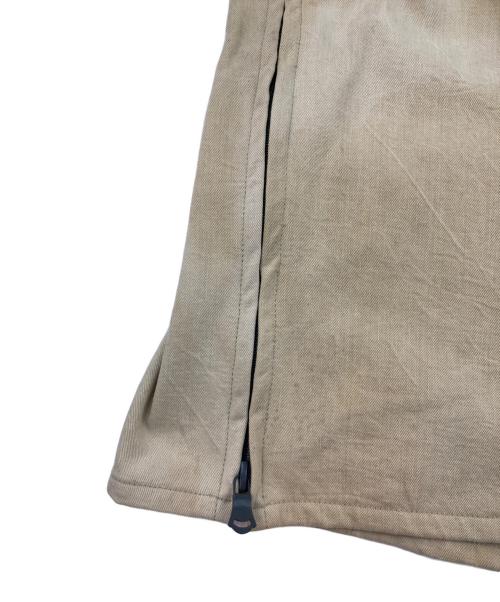 BAA COSTUME MFG（ビーエーエーコスチュームエムエフジー）BAA COSTUME MFG (ビーエーエーコスチュームエムエフジー) リメイクカットソー ブラック×ベージュ サイズ:FREEの古着・服飾アイテム