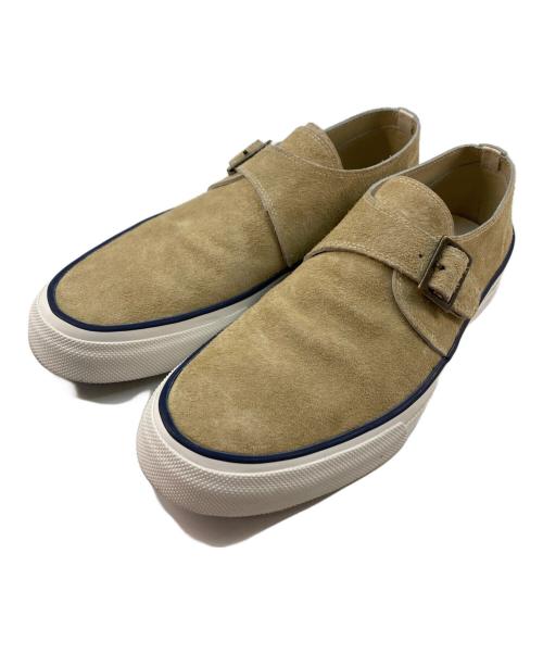 WAKOUWA（ワクワ）WAKOUWA (ワクワ) ANATOMICA (アナトミカ) スウェード  モンク アンラインド ベージュ サイズ:27.5cmの古着・服飾アイテム
