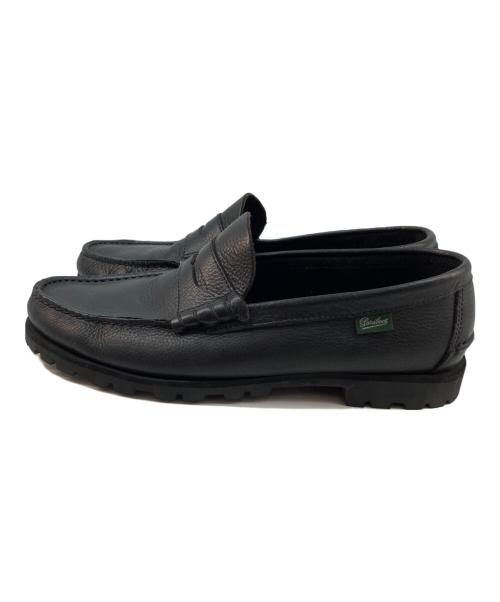 PARABOOT（パラブーツ）PARABOOT (パラブーツ) コロー レイド コインローファー ブラック サイズ:8の古着・服飾アイテム