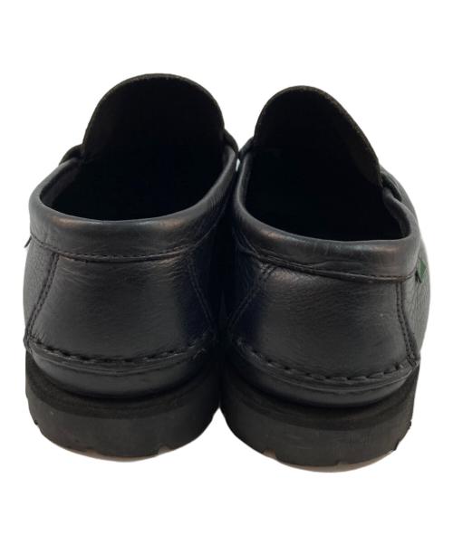 PARABOOT（パラブーツ）PARABOOT (パラブーツ) コロー レイド コインローファー ブラック サイズ:8の古着・服飾アイテム