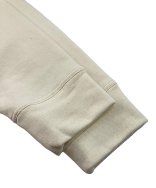JIL SANDER+（ジルサンダープラス）JIL SANDER+ (ジルサンダープラス) ロゴプリントプルオーバーパーカー アイボリー サイズ:XLの古着・服飾アイテム