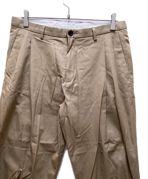 ALMW by WAIPER（アーミー バイ ワイパー）ALMW by WAIPER (アーミー バイ ワイパー) 変形M-52深入りツータック スラックス ベージュ サイズ:Lの古着・服飾アイテム