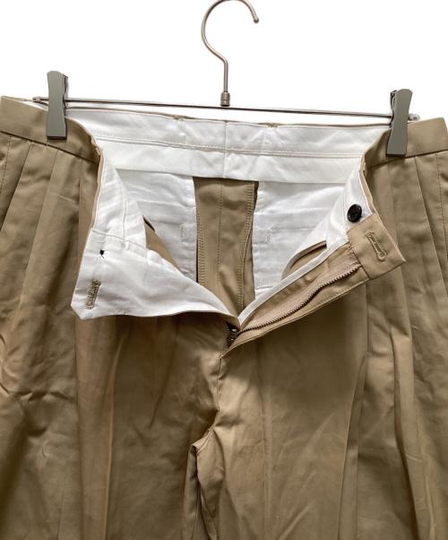 ALMW by WAIPER（アーミー バイ ワイパー）ALMW by WAIPER (アーミー バイ ワイパー) 変形M-52深入りツータック スラックス ベージュ サイズ:Lの古着・服飾アイテム