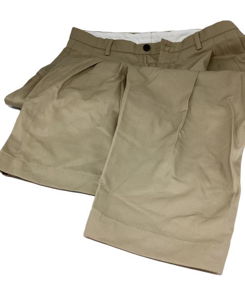 ALMW by WAIPER（アーミー バイ ワイパー）ALMW by WAIPER (アーミー バイ ワイパー) 変形M-52深入りツータック スラックス ベージュ サイズ:Lの古着・服飾アイテム