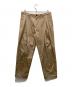 ALMW by WAIPER（アーミー バイ ワイパー）の古着「変形M-52深入りツータック スラックス」｜ベージュ