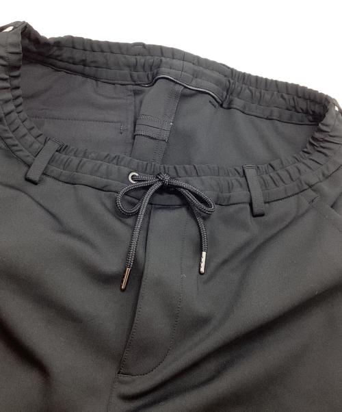 AOURE（アウール）AOURE (アウール) ヴェッキオ プレーンストレッチ ジャージー トラックパンツ ブラック サイズ:Sの古着・服飾アイテム