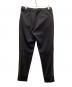 AOURE (アウール) ヴェッキオ プレーンストレッチ ジャージー トラックパンツ ブラック サイズ:S：5000円