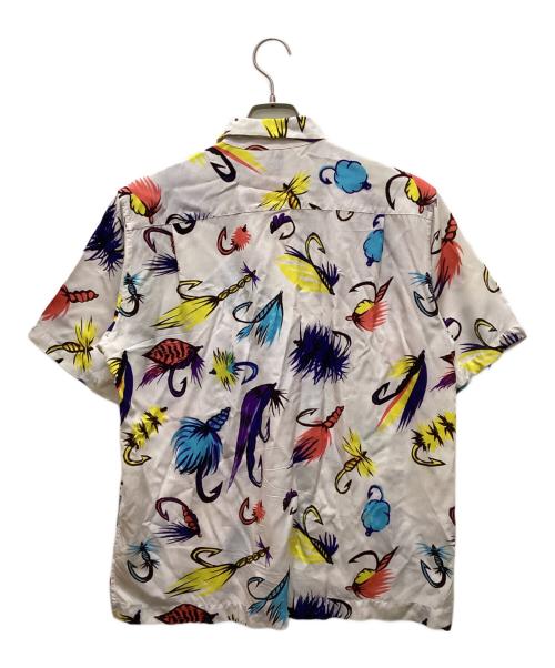 ISSEY MIYAKE MEN（イッセイミヤケメン）ISSEY MIYAKE MEN (イッセイミヤケメン) アロハシャツ ホワイト×イエロー サイズ:1の古着・服飾アイテム