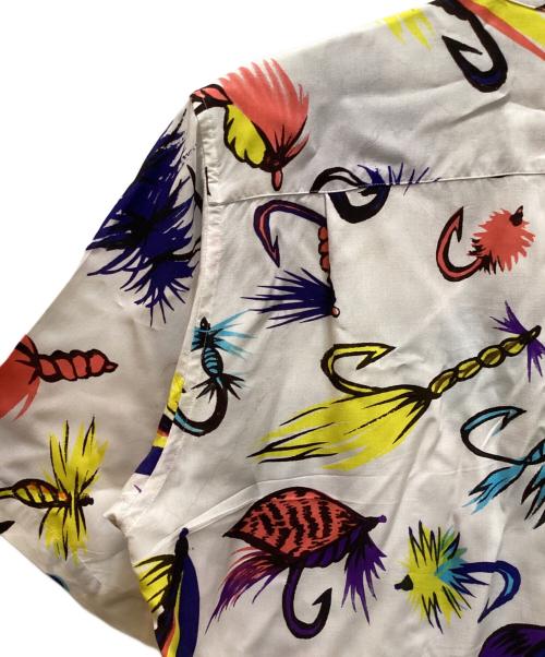 ISSEY MIYAKE MEN（イッセイミヤケメン）ISSEY MIYAKE MEN (イッセイミヤケメン) アロハシャツ ホワイト×イエロー サイズ:1の古着・服飾アイテム