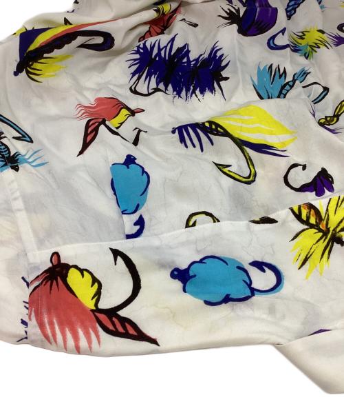 ISSEY MIYAKE MEN（イッセイミヤケメン）ISSEY MIYAKE MEN (イッセイミヤケメン) アロハシャツ ホワイト×イエロー サイズ:1の古着・服飾アイテム