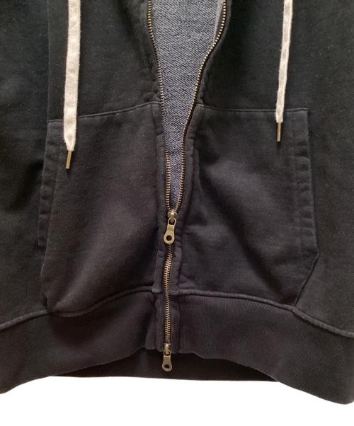 RHC Ron Herman（アールエイチシー ロンハーマン）RHC Ron Herman (アールエイチシー ロンハーマン) ダブルジップパーカー ブラック サイズ:Mの古着・服飾アイテム