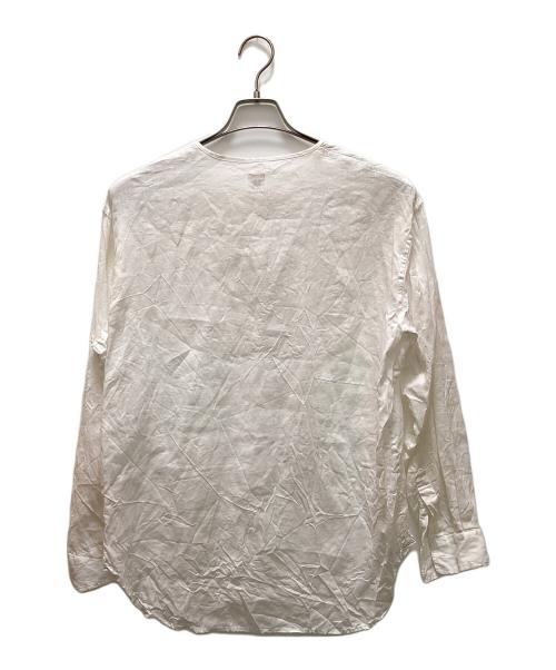 Ron Herman（ロンハーマン）Ron Herman (ロンハーマン) ヘンププルオーバーシャツ ホワイト サイズ:Sの古着・服飾アイテム