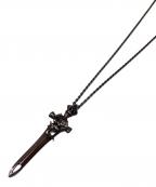 WOLFMAN B.R.SウルフマンＢＲＳ）の古着「ホワイトファングロングブレードペンダント」｜シルバー