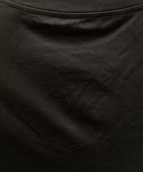 PRADA（プラダ）PRADA (プラダ) トライアングルロゴ刺繍Tシャツ ブラック サイズ:Lの古着・服飾アイテム